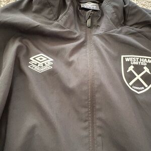 Umbro West Ham United Men's Black Training Jacket